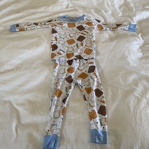 Barely used magnolia baby PJs
